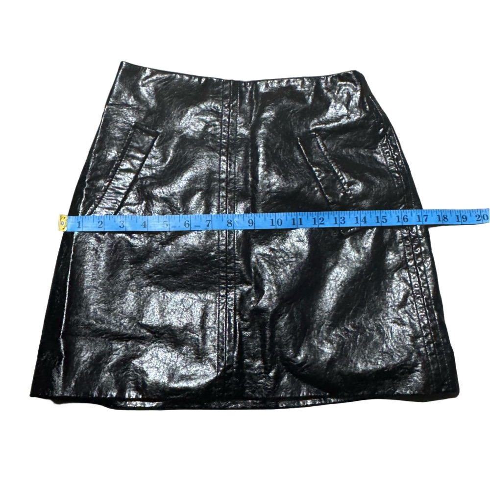 Shinestar Black Mini Pencil Skirt Viscose Polyurethane Polyester Women Size S - Picture 14 of 15